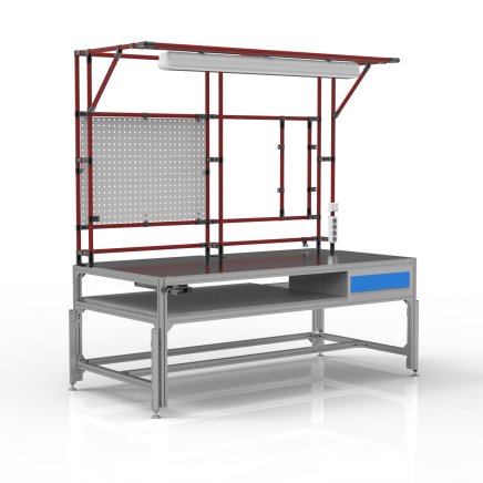Mechanisch höhenverstellbarer Schweißtisch - 4