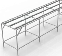 Förderer mit Rollenbahnen (verschiedene Varianten)