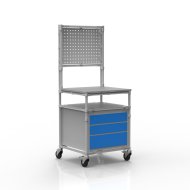 Werkstattwagen für Werkzeuge aus Rohrsystem 24102303