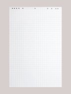AVELI Flipchart-Block kariert, 25 Blatt