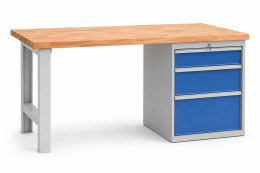 Werkbank mit Schubladenschrank RS15_PN3