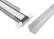 Aluminium-Führungsschiene für Rollenbahn 60 mm PA-613B - 1