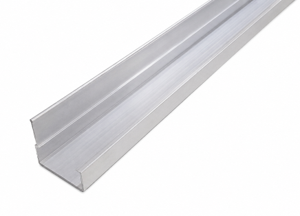 Aluminium-Führungsschiene für Rollenbahn 60 mm PA-613B - 2