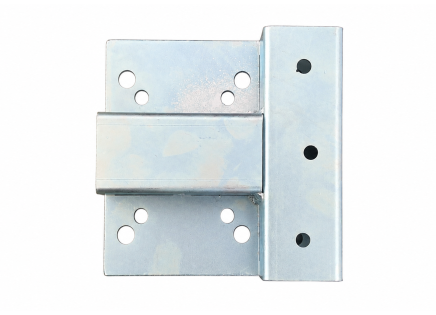 Mittelhalter für Lenkrollen mit Anschraubplatte SJ-3-45×45_SV - 2