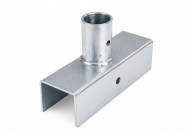 Adapter für Rundrohrprofil SJ-010-45×45_SV - 1