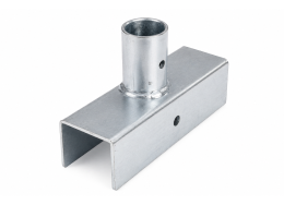 Adapter für Rundrohrprofil SJ-010-45×45_SV