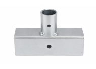 Adapter für Rundrohrprofil SJ-010-45×45_SV - 2