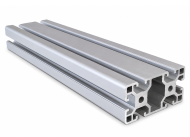 Aluminiumprofil 40 × 80 mm, KA-4080H – 1 m + Zuschnitt nach Maß - 1