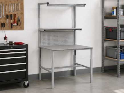 Antistatischer höhenverstellbarer Tisch Enprag SPEX, 1500 × 700 mm - 2