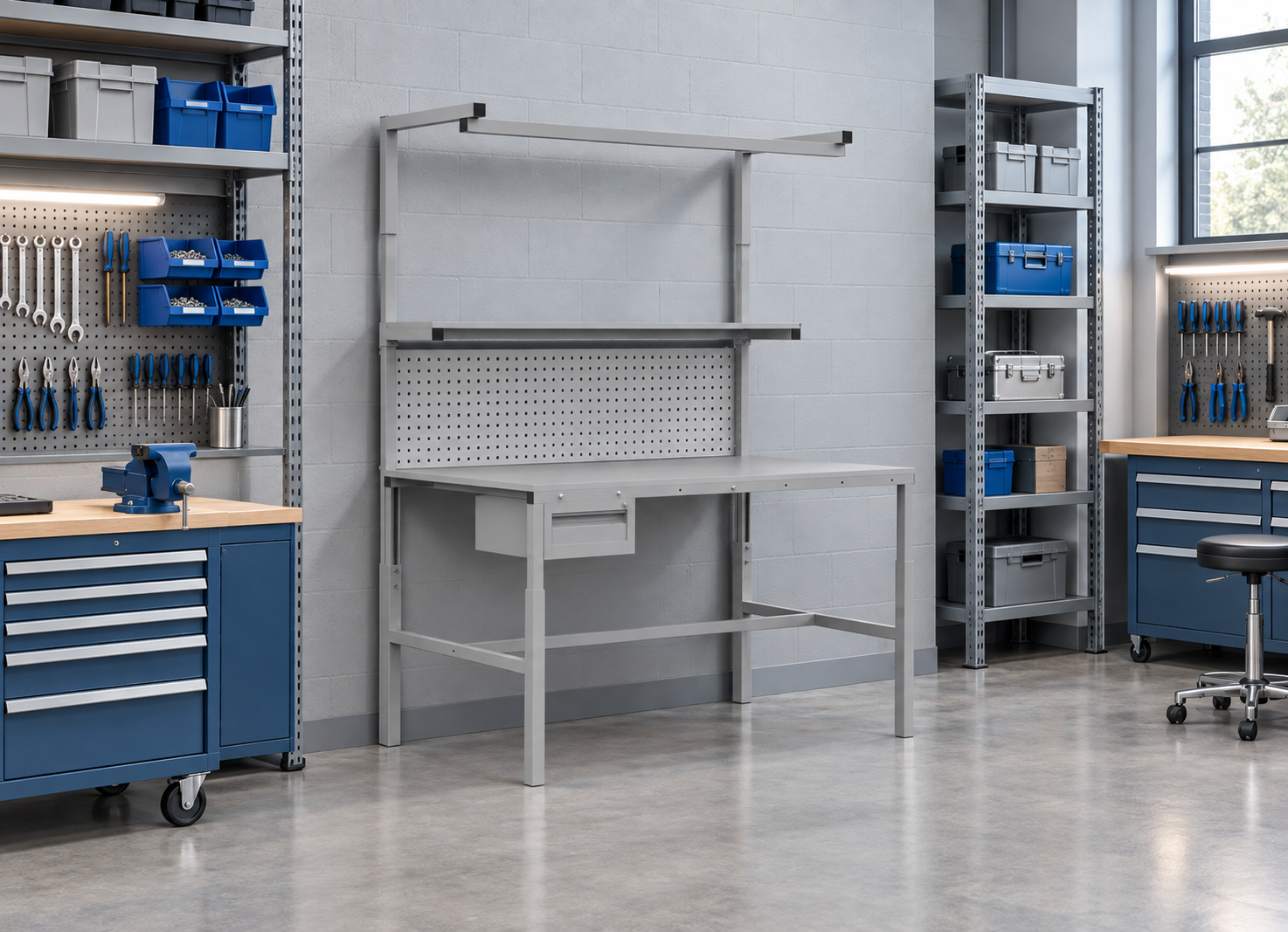 Höhenverstellbarer Tisch Enprag SPEX, 1800 × 900 mm - 2