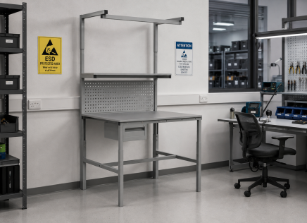 Antistatischer Tisch Enprag SPEXESD127, Tiefe 700 mm (4 Modelle) - 2