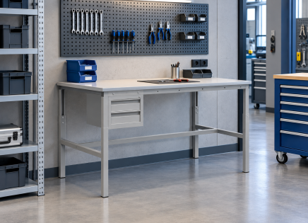 Höhenverstellbarer Tisch Enprag SP, Tiefe 900 mm (4 Modelle) - 2