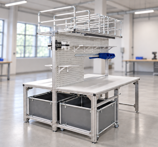 Aluminiumprofile in der Industrie
