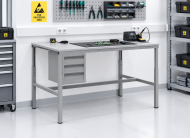 Antistatischer Tisch Enprag SPESD, Tiefe 900 mm (4 Modelle) - 2