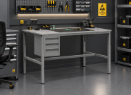 Antistatischer höhenverstellbarer Tisch Enprag SPESD, 1500 × 900 mm - 2