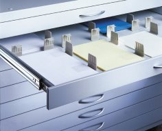 Fachteiler für Planschränke CP, von DIN A1 in 8x DIN A4