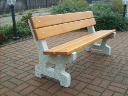 Parkbank aus Beton Klasik