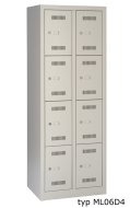 Schließfachschrank Bisley ML06D4