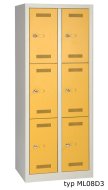 Schließfachschrank Bisley ML08D3