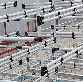 Welches Rohrmaterial sollte für die maximale Festigkeit der Verbindung gewählt werden?