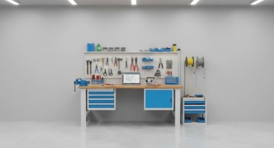 Zubehör für Werkbänke mit Unterbaucontainern