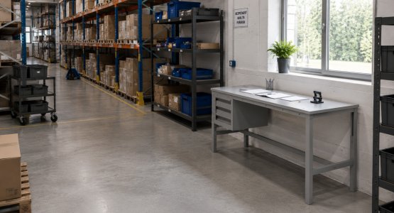 Mechanisch gesteuerte Tische