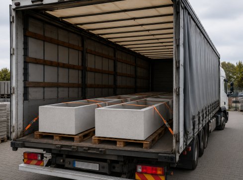 Transport schwerer Produkte