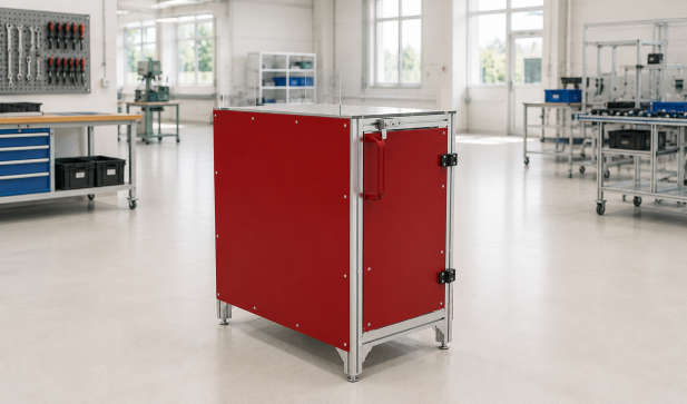 Box für NOK-Teile