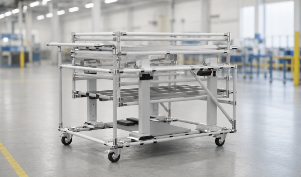 Transportwagen mit elektrischem Hubsystem