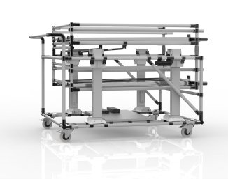 Trolley mit elektrischem Lift