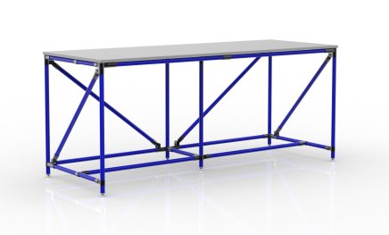 Werkbank 2000 mm breit, 240405312 - 3