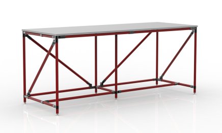 Werkbank 2000 mm breit, 240405312 - 2