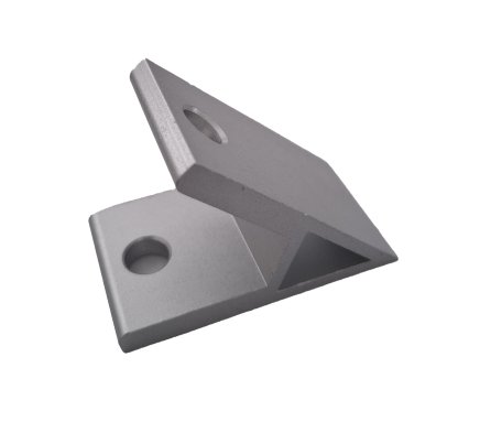 Winkel 45°, 80x80x9 mm