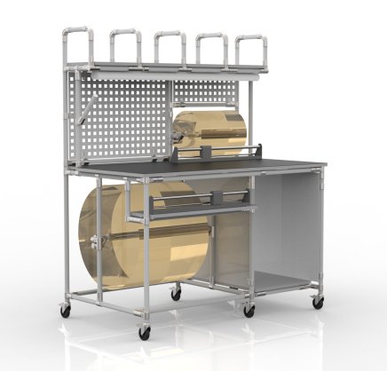 Universeller Packtisch 23020154, 2x Schneidegerät - 1