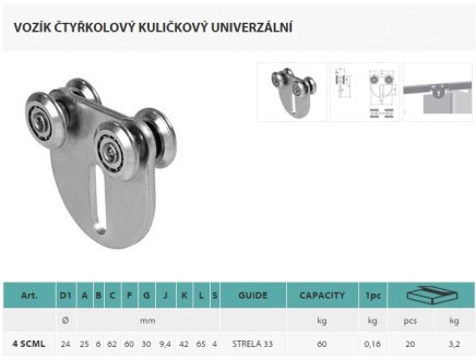 Vierrollen-Kugeluniversalfahrzeug V_vozik_SCML - 3