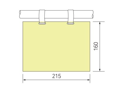 Hängetasche für Etiketten NP-0215 - 2