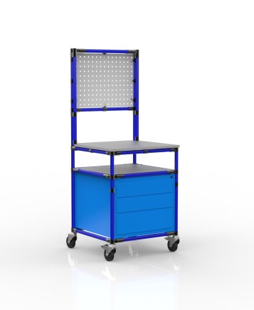 Werkstattwagen für Werkzeuge aus Rohrsystem 24102303 - 3
