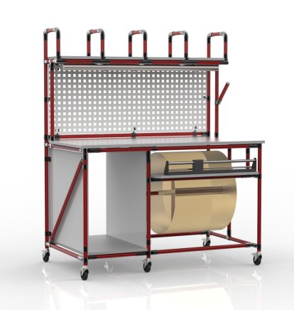 Packtisch mit Schneidgerät - 2