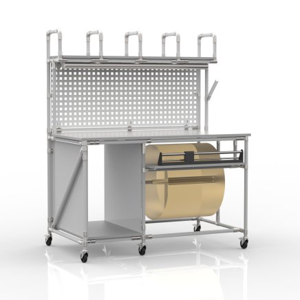 Packtisch mit Schneidgerät - 1