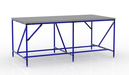 Werkbank aus Rohrsystem 22042004