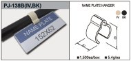 Etikettenhalter PJ-138B IV, Kunststoff