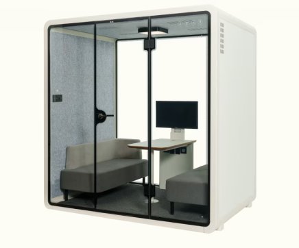 Akustische Box P4F für 4 Personen mit Möb Set