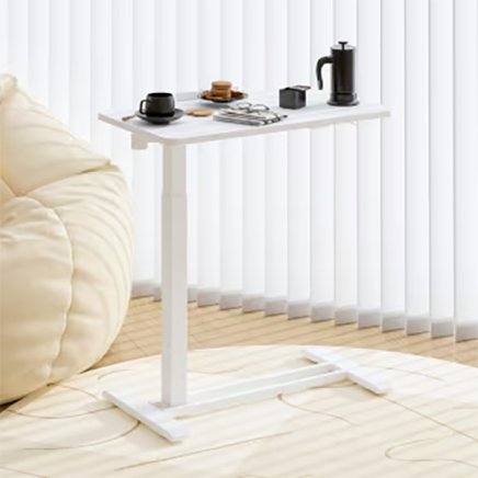 Höhenverstellbarer Büro- und Schreibtisch H3 White