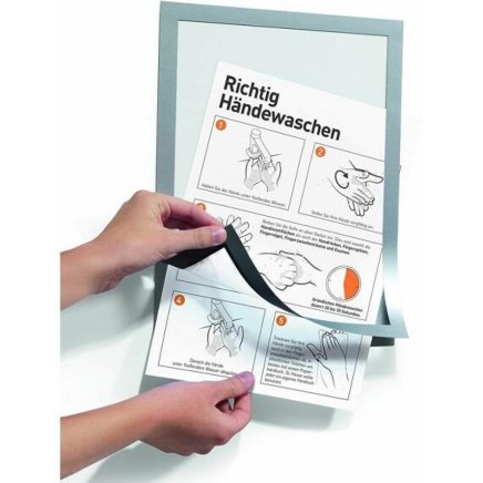Magnetische Tasche A4, Set mit 10 Stück - 4