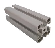 Aluprofil 40 x 40, KA-4040H 1 m + Zuschnitt nach Maß