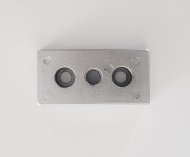 Flansch für die Profile CP-40-ST