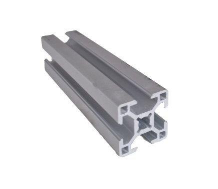 Aluprofil 30 x 30, MI30x30 B8 1 m + Zuschnitt nach Maß