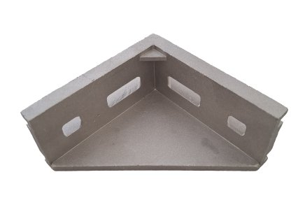 90° Winkel, 45 x 90 mm